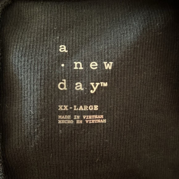 A New Day Short Sleeve Black MIDI Dress ZZ9 - Picture 3 of 4